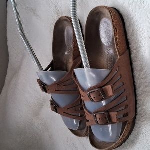 Birkenstock Women size 36 brown sandals.